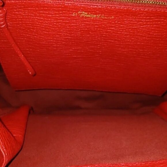 3.1 Phillip Lim Pashli Red Leather Backpack - Picture 6 of 9